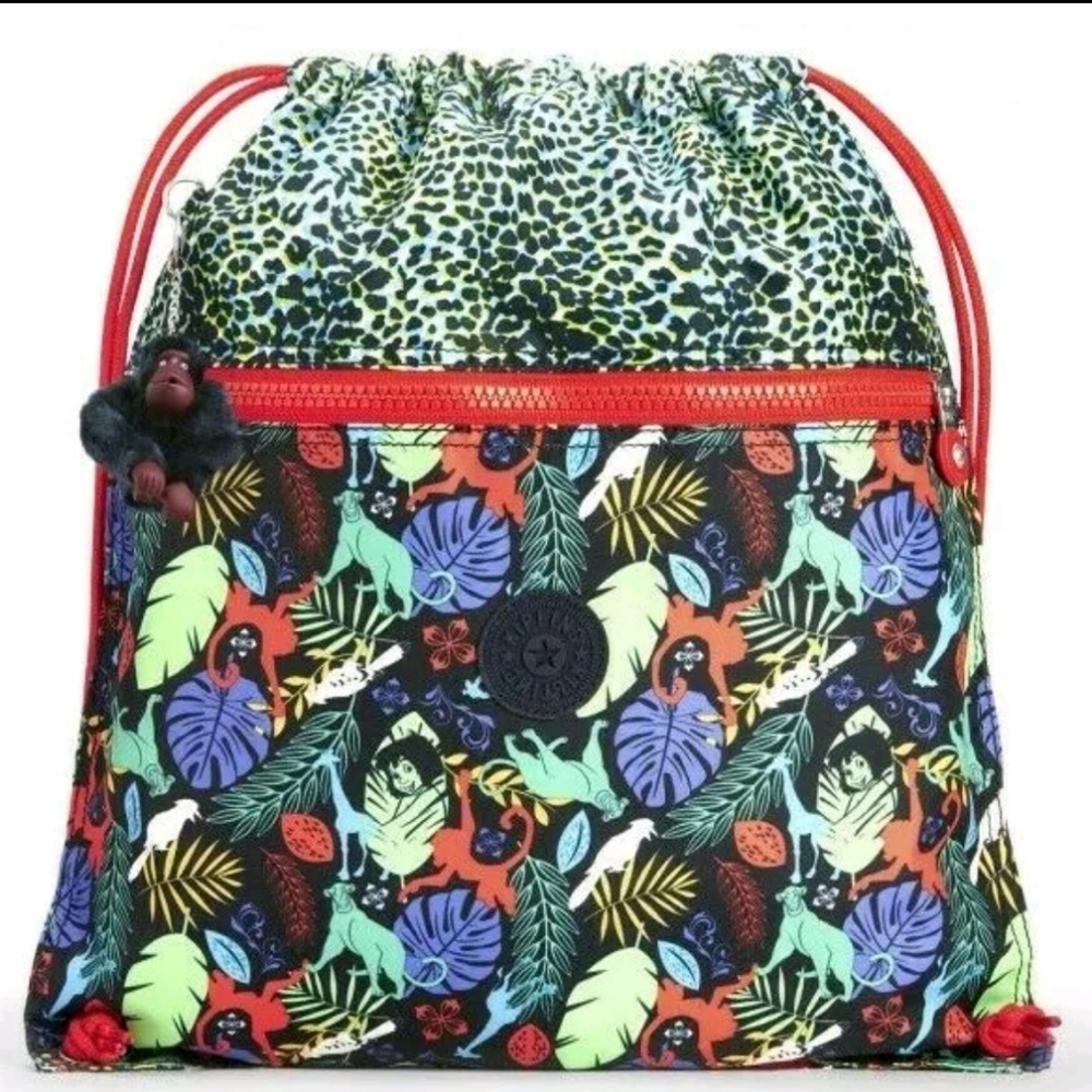 Kipling Disney Jungle Book Drawstring Bag